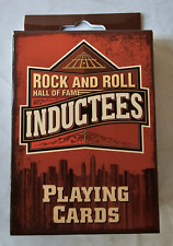 NEW Rock and Roll Hall of Fame - Inductees Playing Cards/Trivia Cards 2016 picture