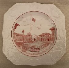 Vintage Pickard Plate 1933 Chicago World’s Fair Ft Dearborn Century Of Progress picture