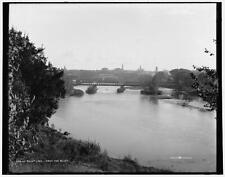 Beloit, Wisconsin from the bluff c1900 OLD PHOTO picture