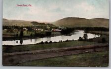 Vintage Postcard Susquehanna River R.R. Tracks Great Bend Pa. *C8374 picture