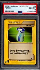 PSA 10 Potion 2002 Pokemon Card 156/165 Expedition picture