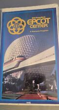 WALT DISNEY WORLD EPCOT CENTER - A Souvenir Program VHS Clamshell 1983 Vintage picture