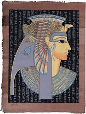Ancient Egyptian papyrus Replica of Queen Cleopatra Glow in the dark picture