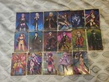 Anime Fate grand order wafer card, 17 EXTRA cards lot (no duplicate) picture