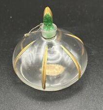 Very Rare Vintage Narcisse by Richard Hudnut Perfume Bottle Uranium Glass Top picture