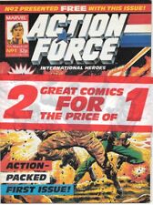 Action Force Comic Magazine #1/#2 Two Pack Marvel UK G.I. Joe 1987 NEW UNREAD picture