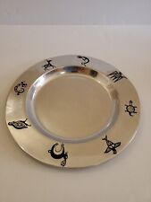 Wilton Armetale Pewter Southwest Design Round Plate picture