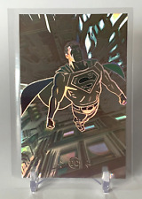2024 JUSTICE LEAGUE Card PERU #USH-3 SUPERMAN Holographic DC Comics RARE picture