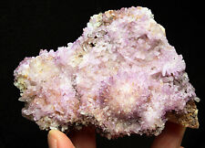 180g Rare Natural Purple Creedite on Gypsum Cluster Mineral Specimen/China 1 picture