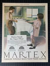 Vintage 1924 Martex Towels Print Ad picture