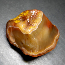 Lake Superior Agate 1.05 oz 'OUTSTANDING COLORATIONS' Rough Stunning Gemstone picture