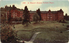 Portland,OR St Vincent's Hospital Mitchell Oregon Antique Postcard Vintage picture