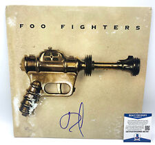 DAVE GROHL SIGNED FOO FIGHTERS AUTOGRAPH ALBUM VINYL LP BECKETT BAS COA 8 picture