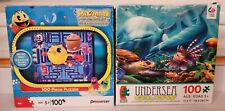 New  2013 Pressman 100 pc.  PAC-MAN AND THE GHOSTLY ADVENTURES PUZZLE + Bonus picture