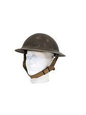WW11 Canadian GSW 1941 Combat Grade Helmet 7 1/2 - Named picture