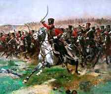 Battle of Friedland Painting by Edouard Detaille Art Reproduction 8x10 inch picture