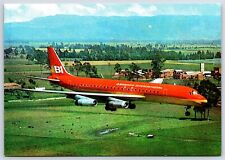 Airplane Postcard Braniff International Airlines Douglas DC8 Movifoto 1809 EP6 picture