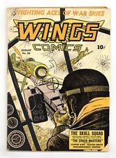 Wings Comics #36 VG 4.0 1943 picture