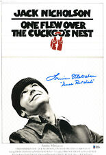 LOUISE FLETCHER SIGNED 12X18 ONE FLEW OVER THE CUKOO'S NEST BECKETT BAS COA 1 picture