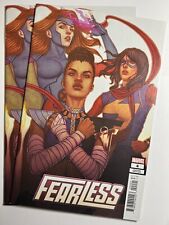 Lot of 2 copies of Fearless #4 Frison Variant 2019 Marvel Comics picture