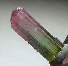 Amazing Top Quality  Bi Colour Terminated Tourmaline Crystal From  Afghanistan picture