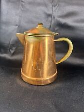 Vintage Tagus R97 Copper Coffee Kettle Brass Handle 8’’ picture