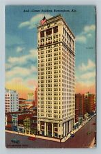 Birmingham AL-Alabama Corner Building c1954 Vintage Souvenir Postcard picture