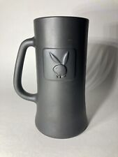 Vintage Playboy Club Beer Mug Stein Collectible Silver Frosted Raised Bunny picture