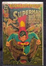 Superman #82 (1993 DC) Chromium Cover Reign of the Supermen Back For Good B&B picture