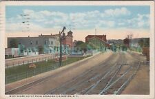 Kingston NY - WEST SHORE DEPOT FROM BROADWAY - Postcard WSRR picture