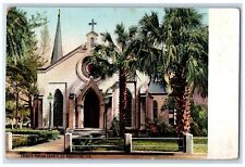 c1910 Trinity Parish Church St. Augustine Florida FL Antique Posted Postcard picture