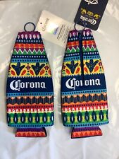 Corona Beer Bottle Koozie Coozie  Set of 2  Bottle Coolers picture