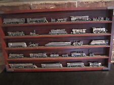 THE WORLD'S GREATEST LOCOMOTIVES BY THE FRANKLIN MINT - COMPLETE W/ CASE picture