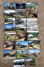 Lot Of 23 Railroad Postcards picture