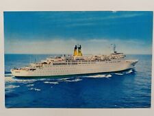  SS Doric Ship Home Lines Vintage Postcard Unused picture