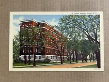 Postcard Fargo North Dakota ND St. John’s Hospital Linen Vintage picture