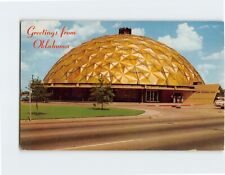 Postcard Beautiful Citizen National Bank Building Greetings from Oklahoma USA picture