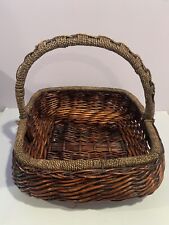 Large Wicker Basket Solid picture
