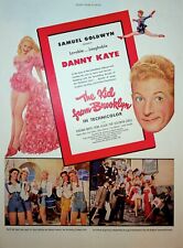 Original The Kid from Brooklyn Movie Ad: Danny Kaye; Lovable Laughable picture