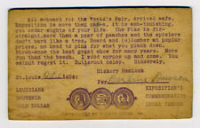 1904 Wooden Postcard- Louisiana Purchase Exposition picture