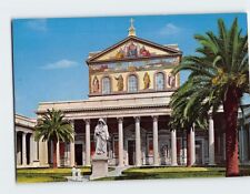 Postcard St. Paul's Basilica, Rome, Italy picture