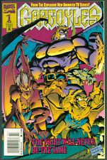 VTG 1995 Marvel Comics Gargoyles #1 VF/NM Newsstand  TV Cartoon Embossed Cover picture
