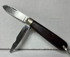 VINTAGE KINGSTON USA ELECTRICIANS RADIO FOLDING POCKET KNIFE KNIVES TOOLS picture