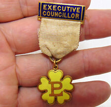 Antique Primrose League Executive Councillor Medal with Ribbon & Pin c1900's? picture