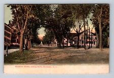 Rochester NH-New Hampshire, Wakefield Street Looking North, Vintage Postcard picture
