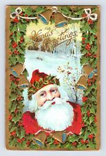 Postcard Christmas Santa 1911 Posted Springfield MA Divided Back picture