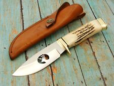 SCRIPT B BUCK CUSTOM USA 192 VANGUARD STAG DEER HUNTING KNIFE KNIVES TOOLS picture
