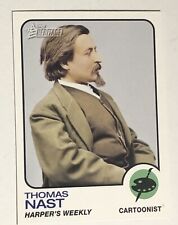 Thomas Nast Trading Card Topps American Heritage 2009 #69 picture