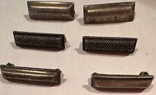 WWI First Lt. Lieutenant Bars - 3 different sets (6) All appear to be Sterling picture