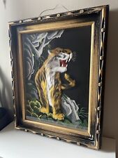 Vintage Mid Century Bunko Tiger art  picture